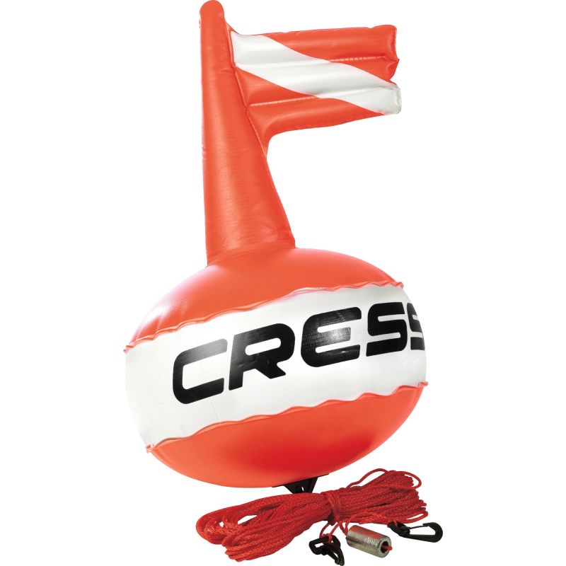 Cressi Competition Bøje Orange   Hvid