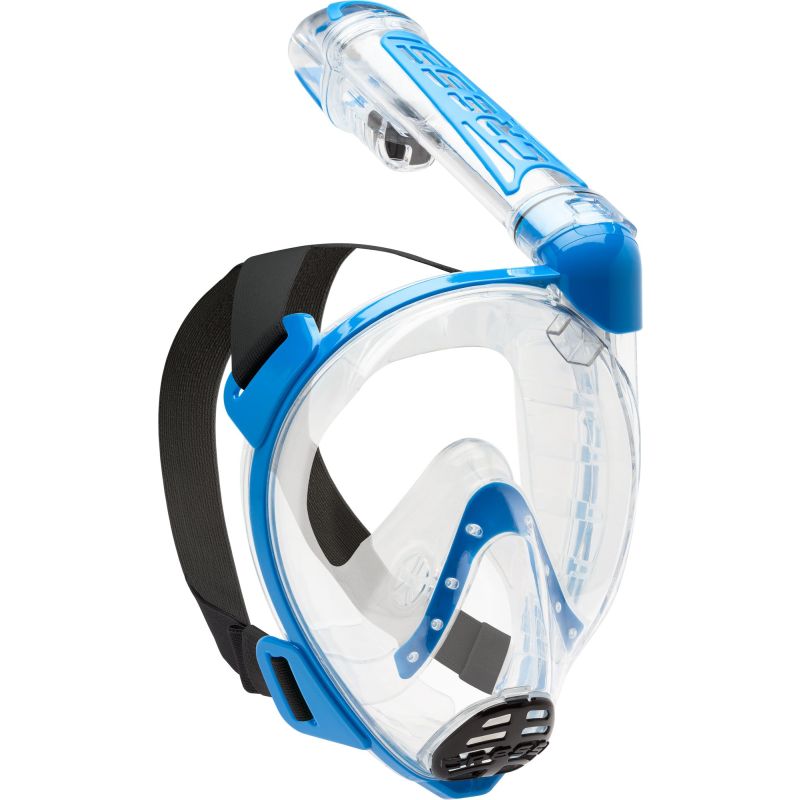 Cressi Duke Full Face Maske Klar   Blå