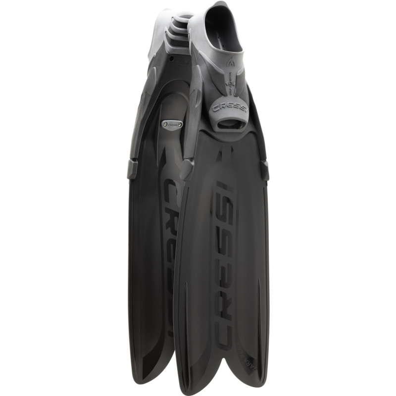 Cressi Gara Turbo Flex Finner Sort