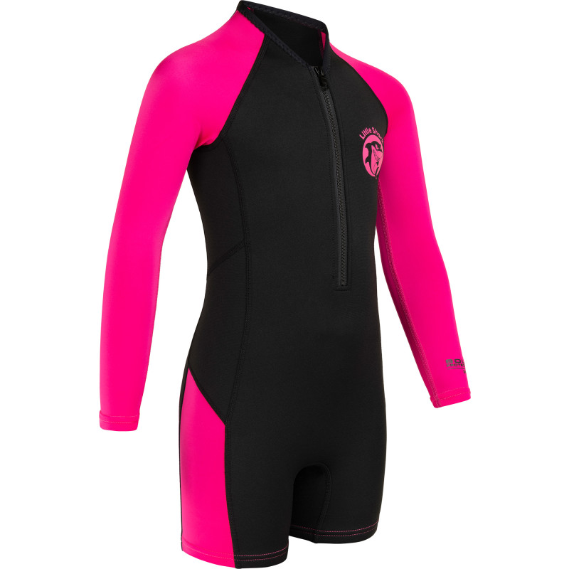 Cressi Little Shark Shorty Junior   Mm Pink Langærmet