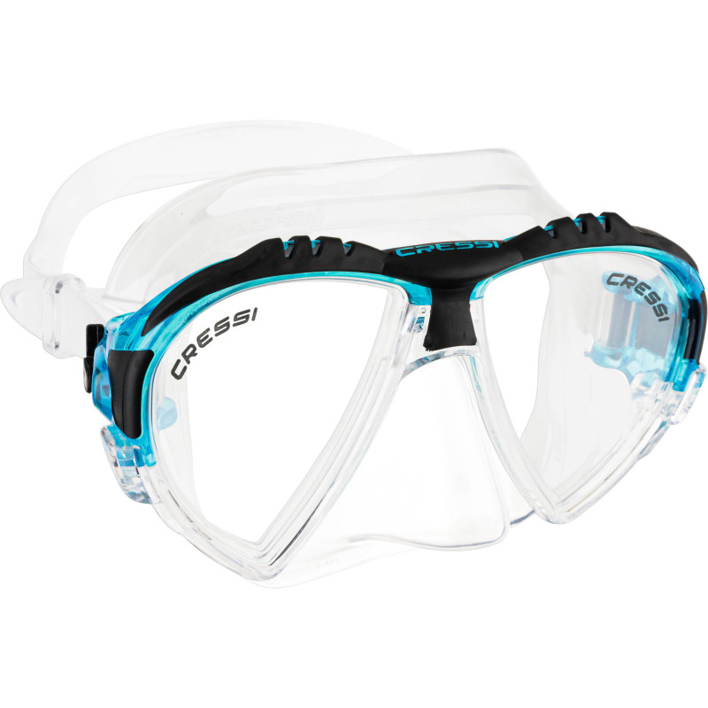 Cressi Matrix Dykkermaske Klar   Aquamarine