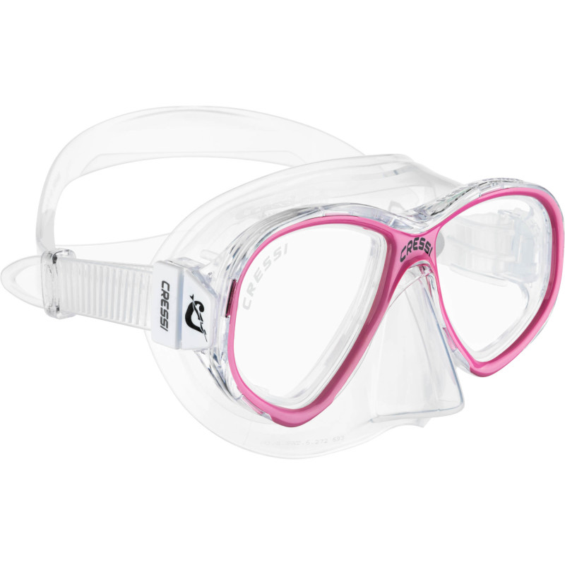 Cressi Perla Junior Dykkermaske Klar   Pink