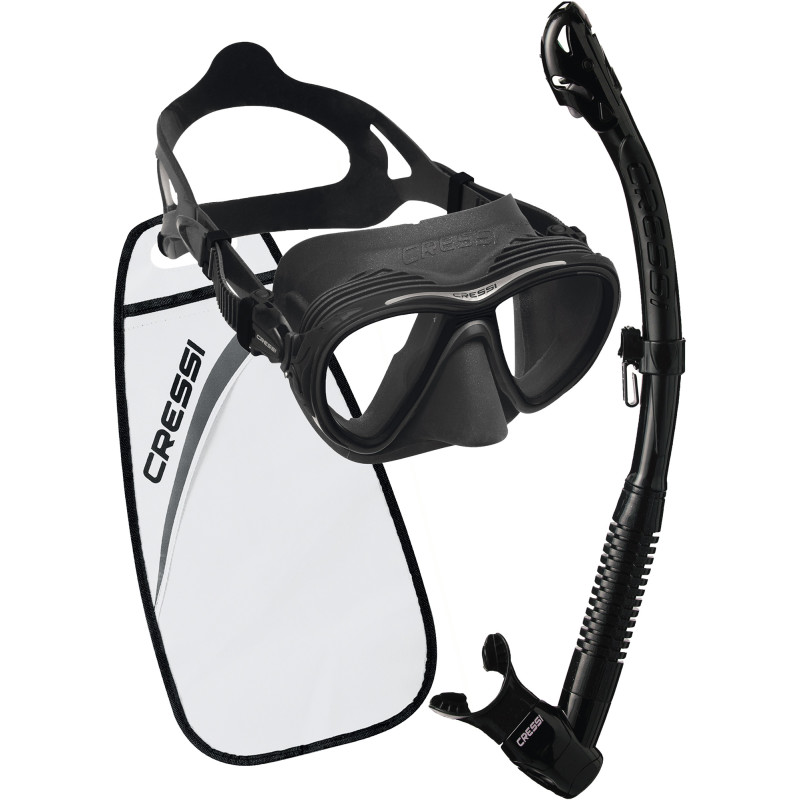 Cressi Quantum   Itaca Ultra Dry Snorkelsæt