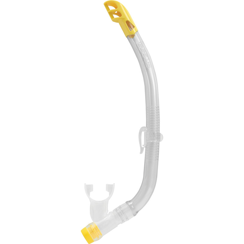 Cressi Top Snorkel Klar   Gul