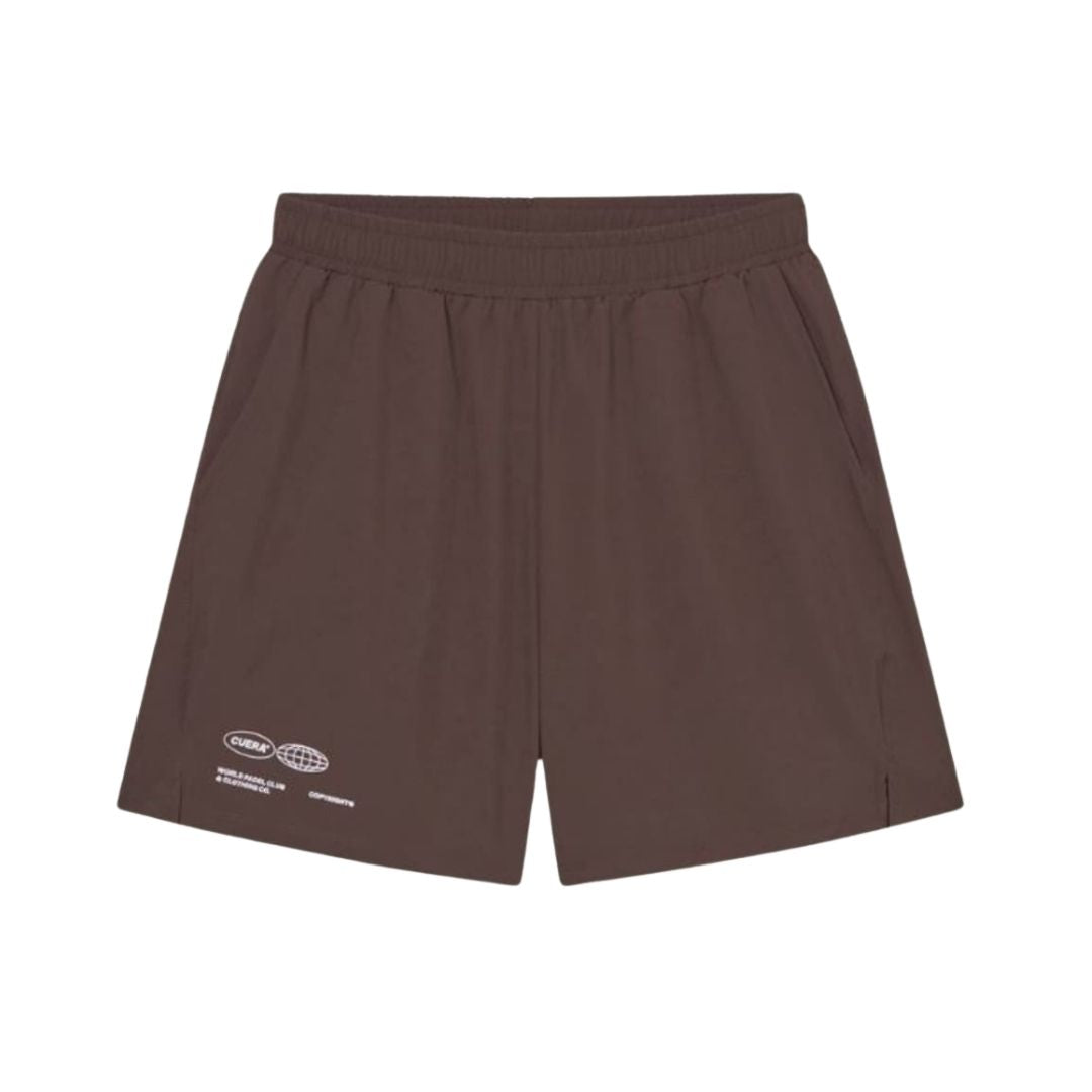 Cuera Active Globe Shorts - Mørkebrun Padelshorts