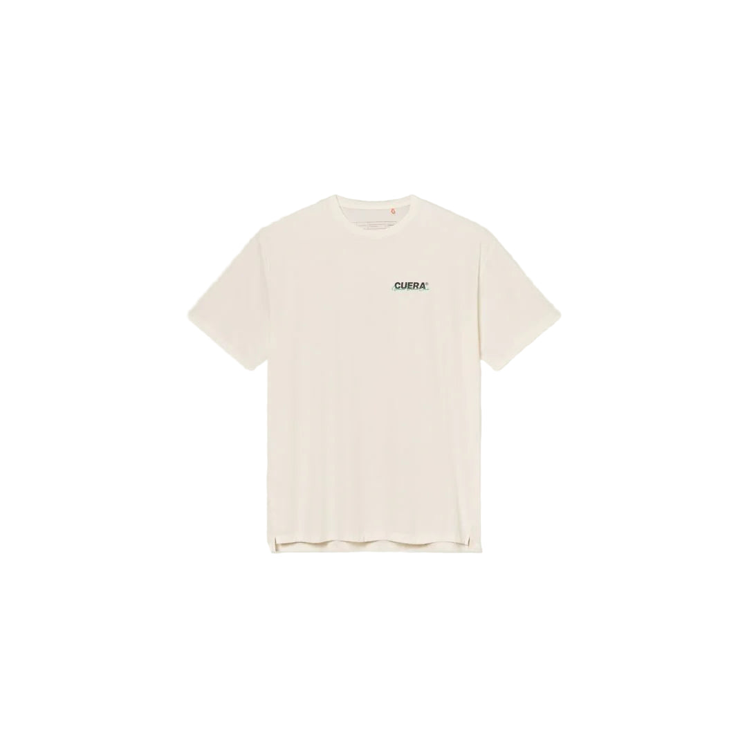 Cuera Active Letvægts T-shirt til Padelspillere - Off White