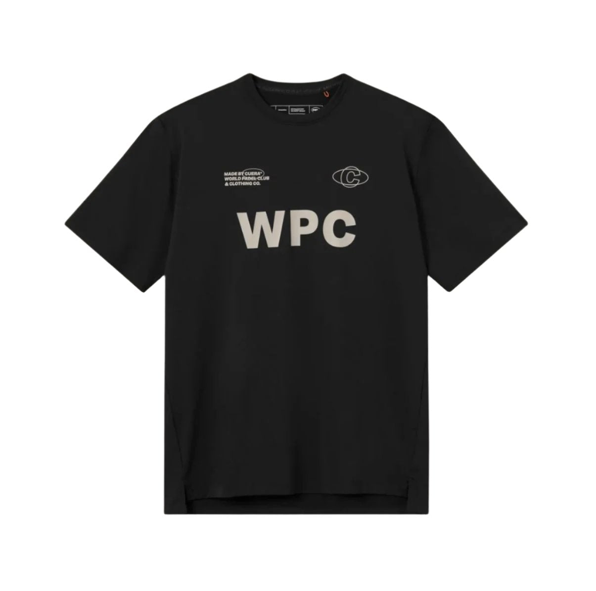 Cuera Active WPC Letvægt T-shirt - Sort til Padelspillere