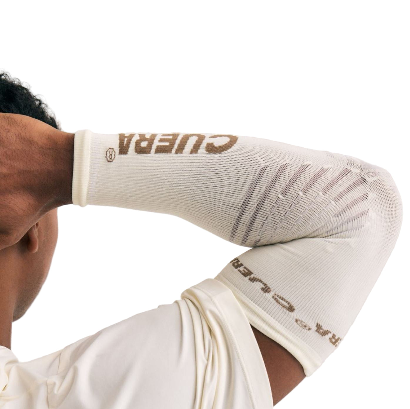 Cuera Oncourt Compression Sleeve  Off White