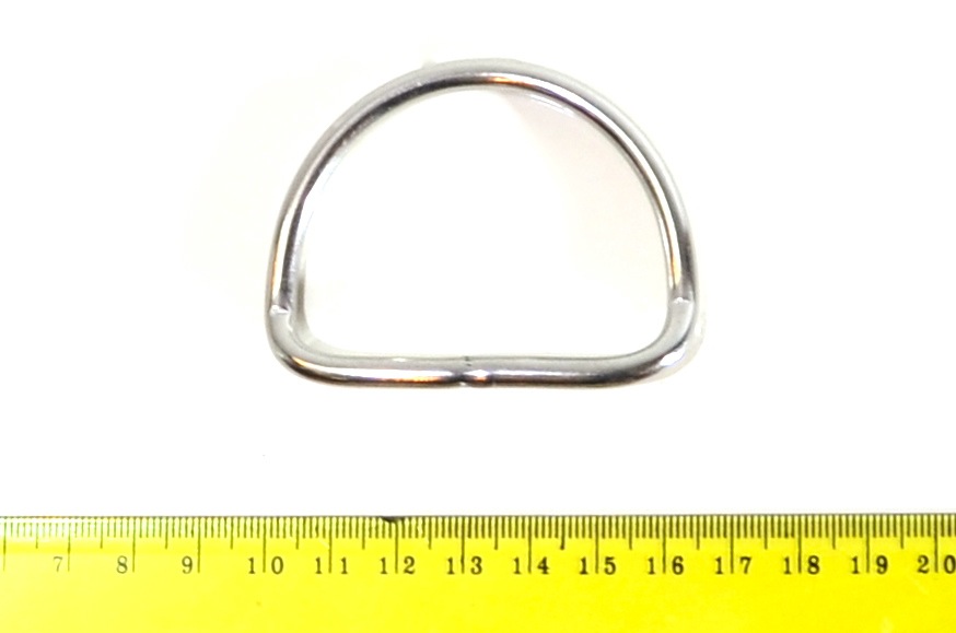 2" D-ring 45 Grader – Rustfrit Stål til Dykkerudstyr