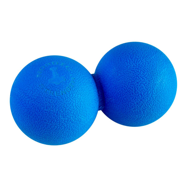 Dobbelt Lacrossebold Peanut Style – Nordic Strength Tilbud
