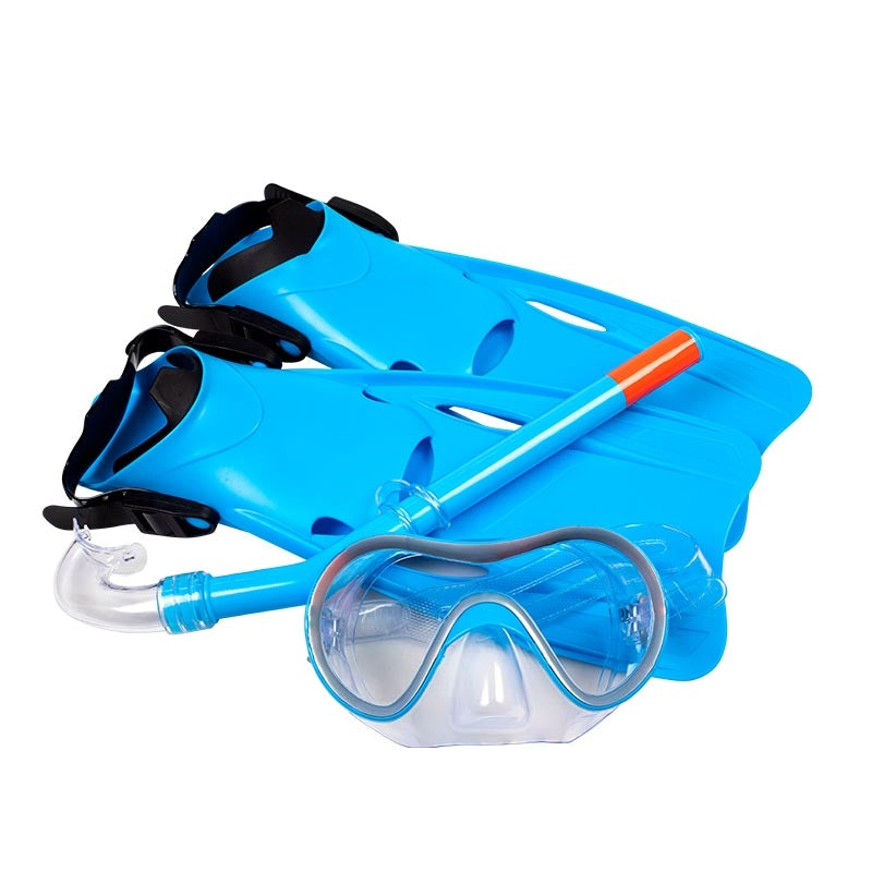 Dykkermaske og Snorkel Sæt til Junior - Aktiv Leg!