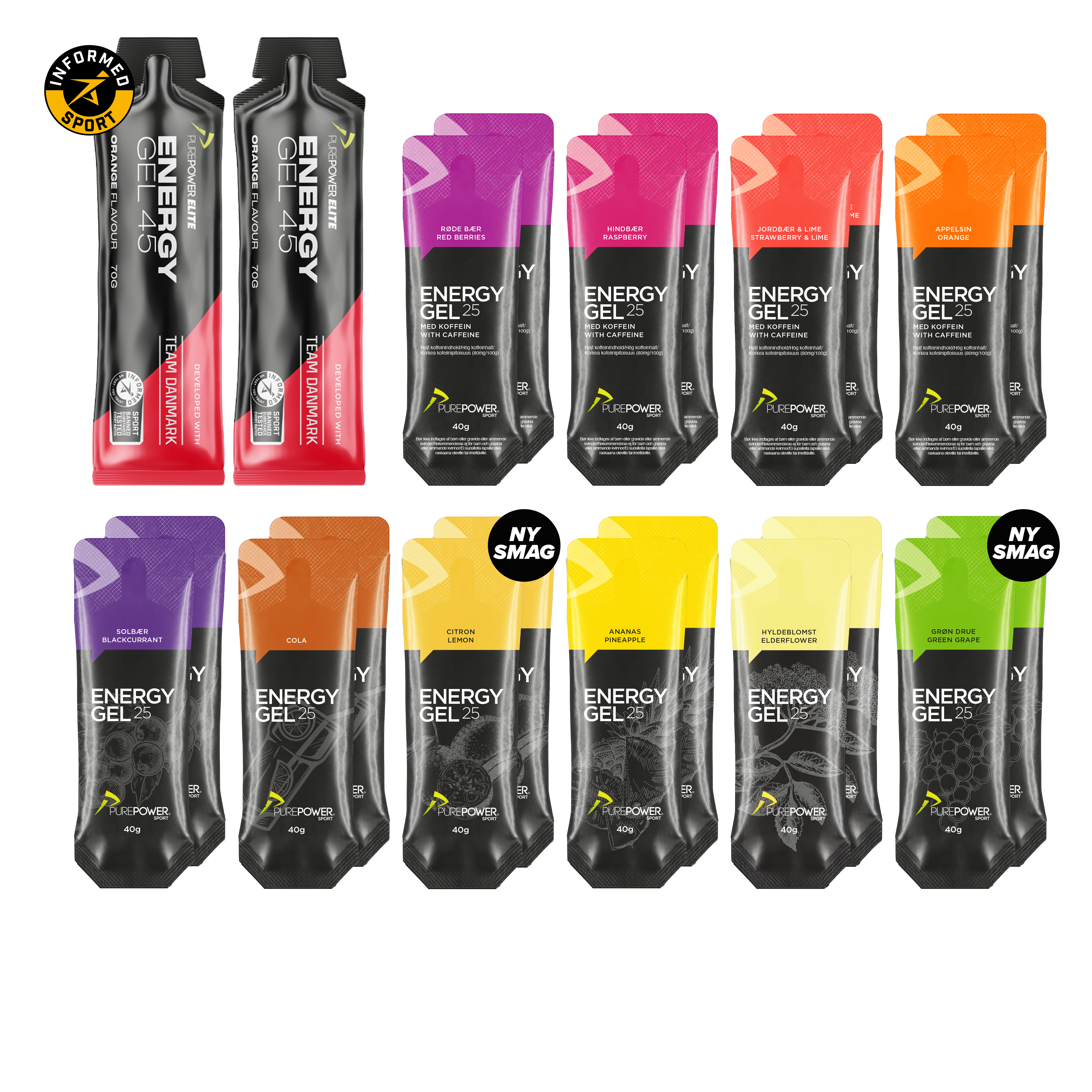 Energy Gels Mix Pack