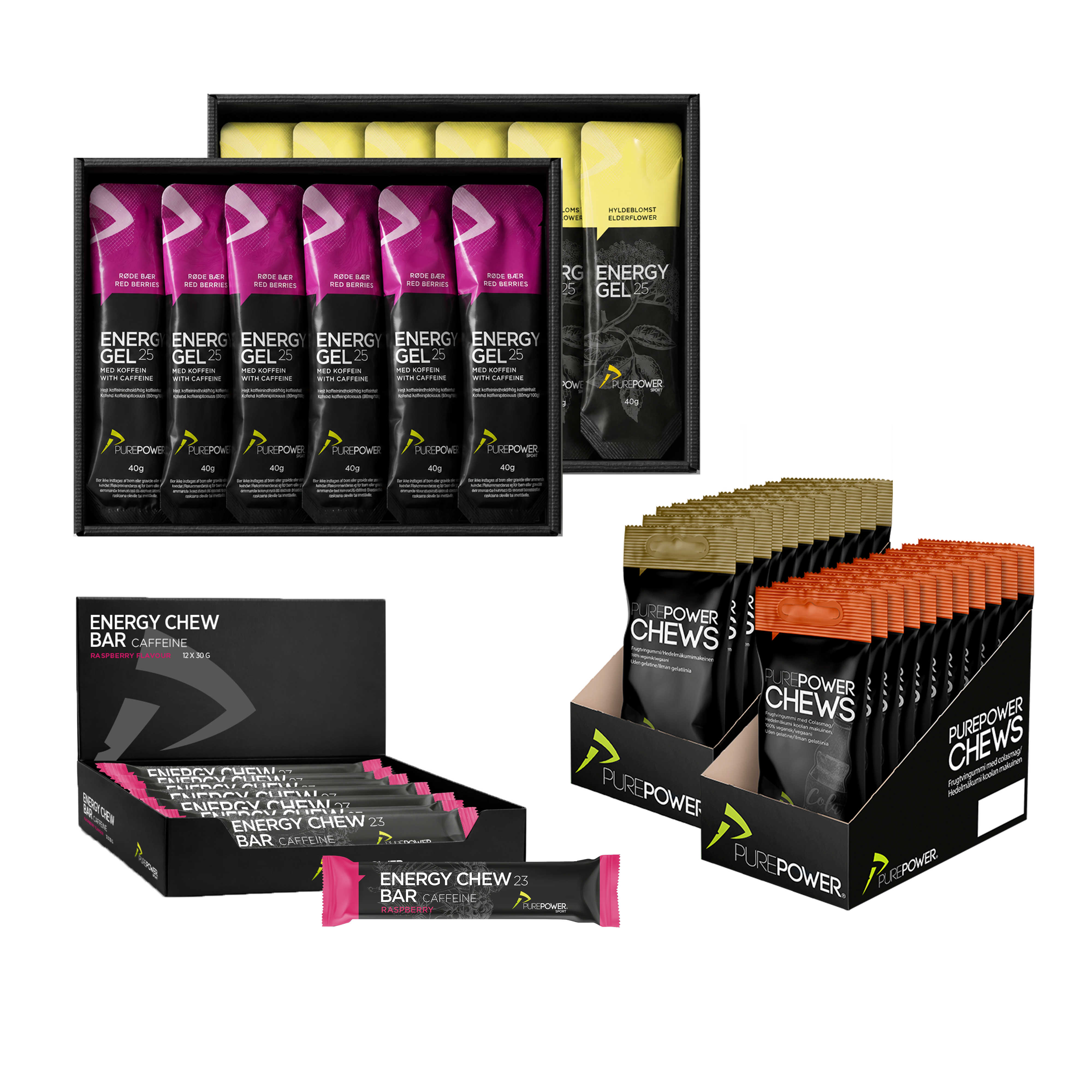 Energy Gels Og Chews Mix