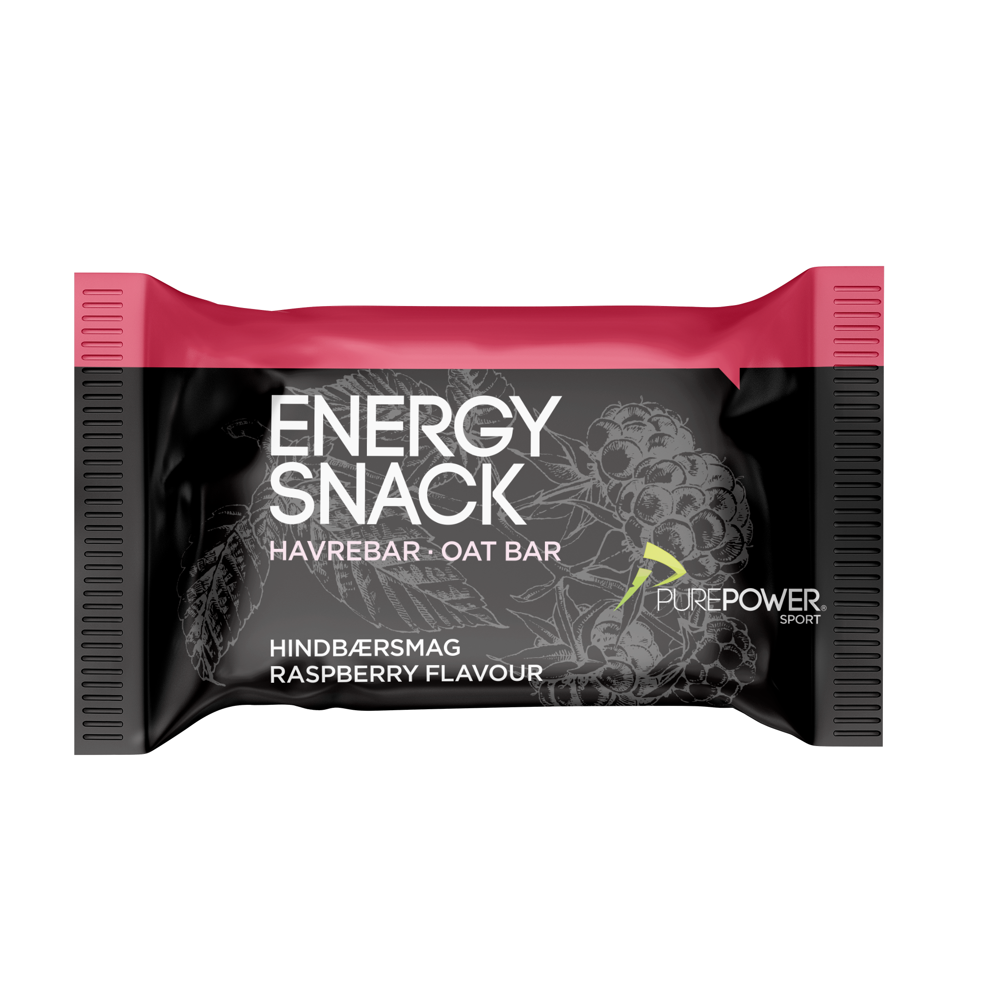 Energibar med Hindbær - Ideel til Træning og Hverdag