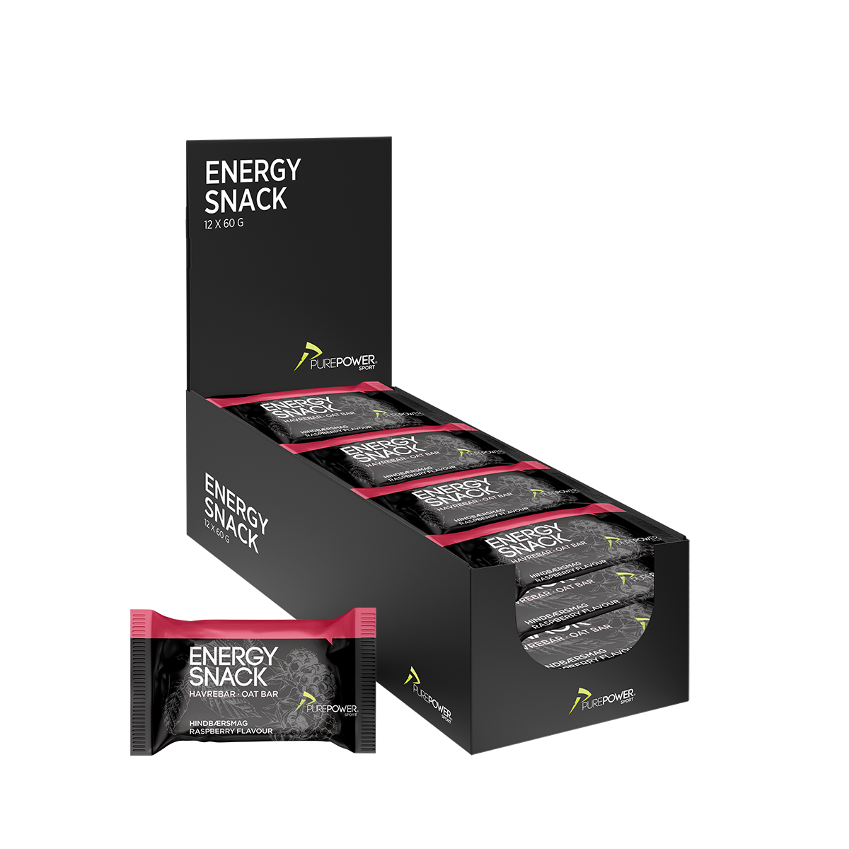 Energibar med Hindbær og Vanilje – Uimodståelig Snack!