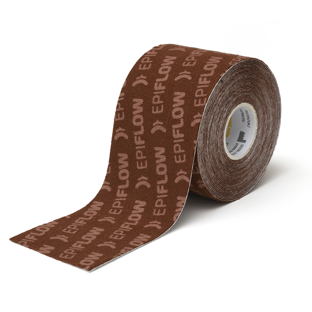 Epiflow Kinesiologi Tape - Effektiv Muskelsupport i Brun