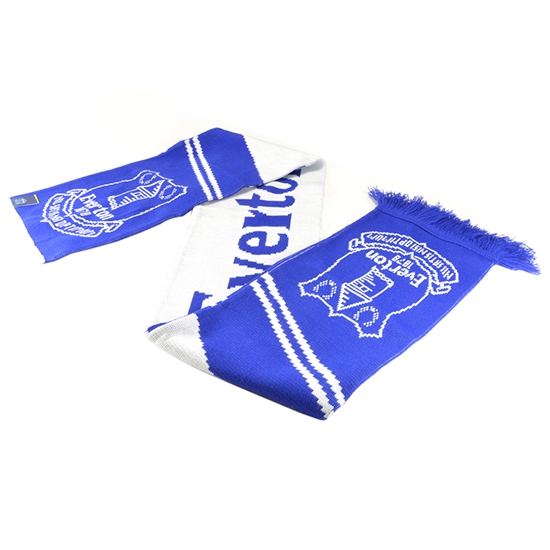 Everton Jacquard Halstørklæde med Vertigo Design