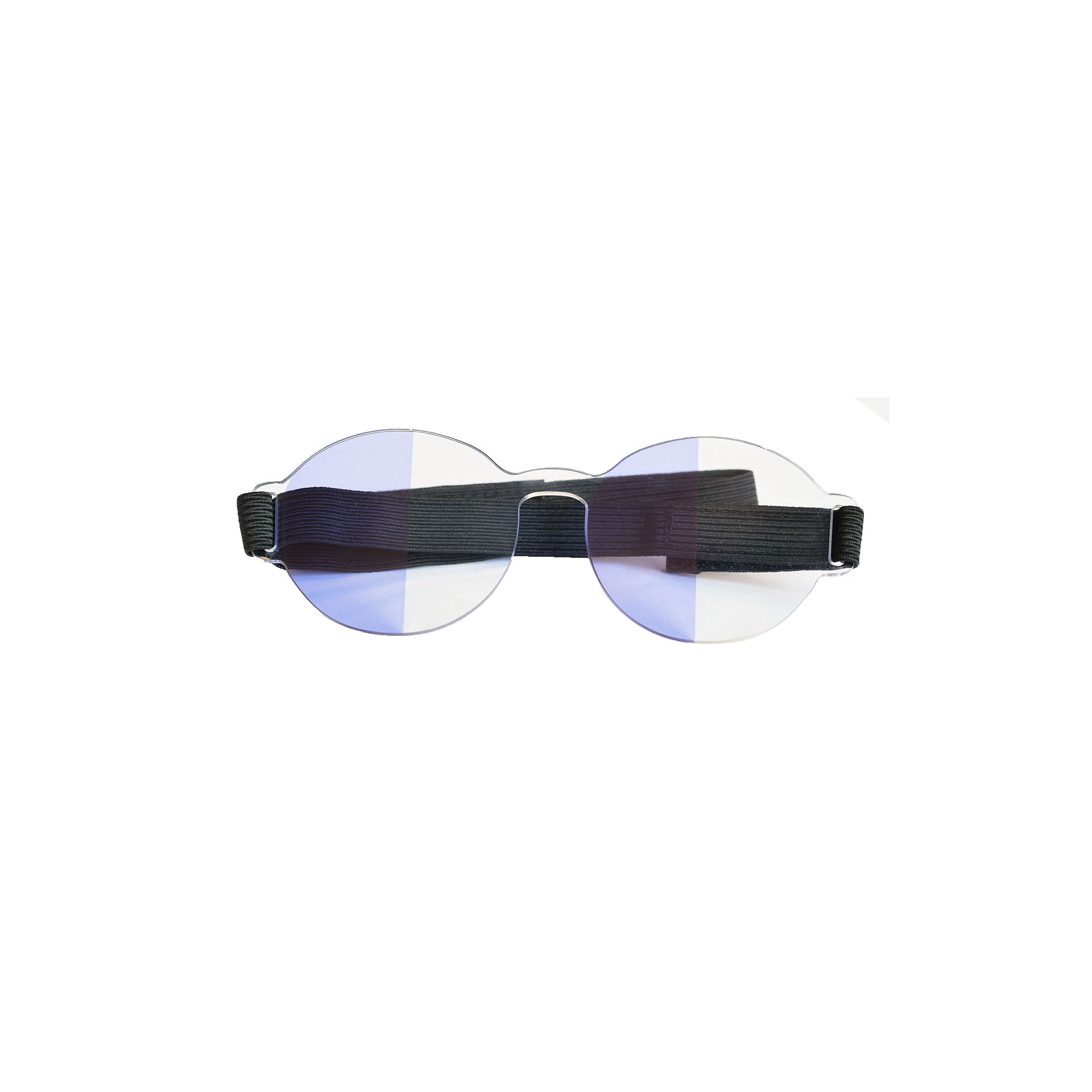 Blå Halv-felt Brille – Øjenbeskyttelse Tilbud