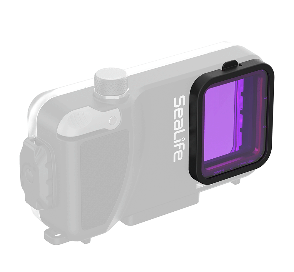 Farvekorrigerende Filter til Sealife Sportdiver - Naturlige Farver