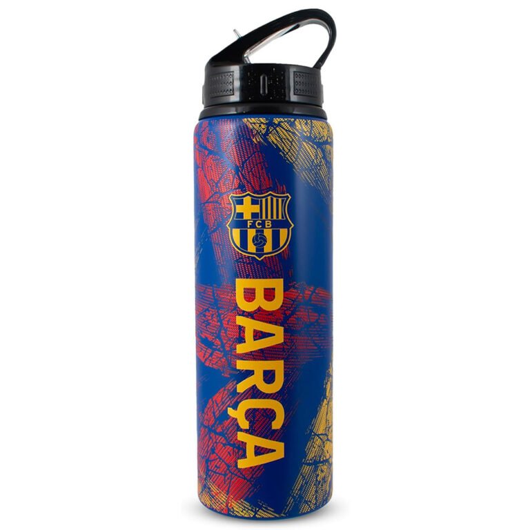 Fc Barcelona Alu Bottle Blau-grana-one-size
