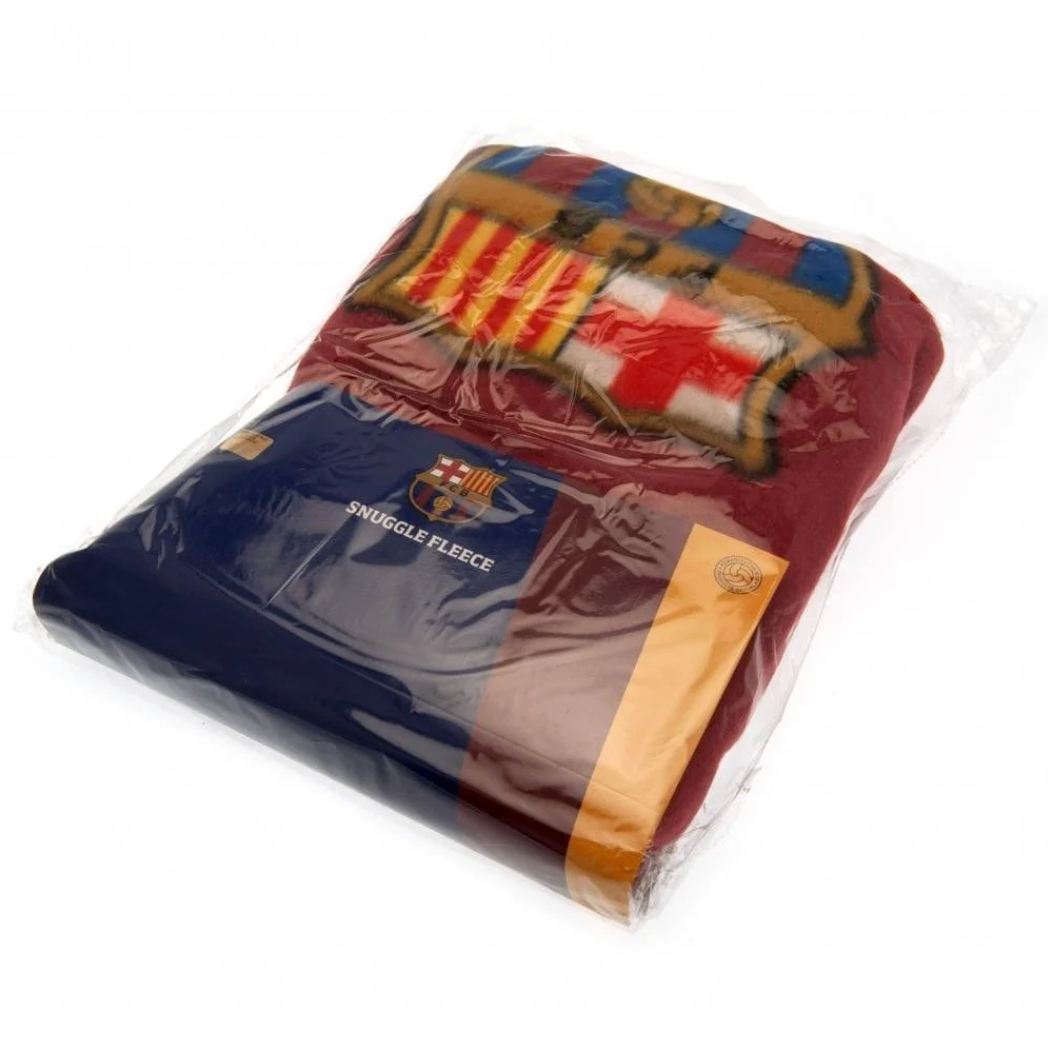 Fc Barcelona Snuggle Fleece Tæppe