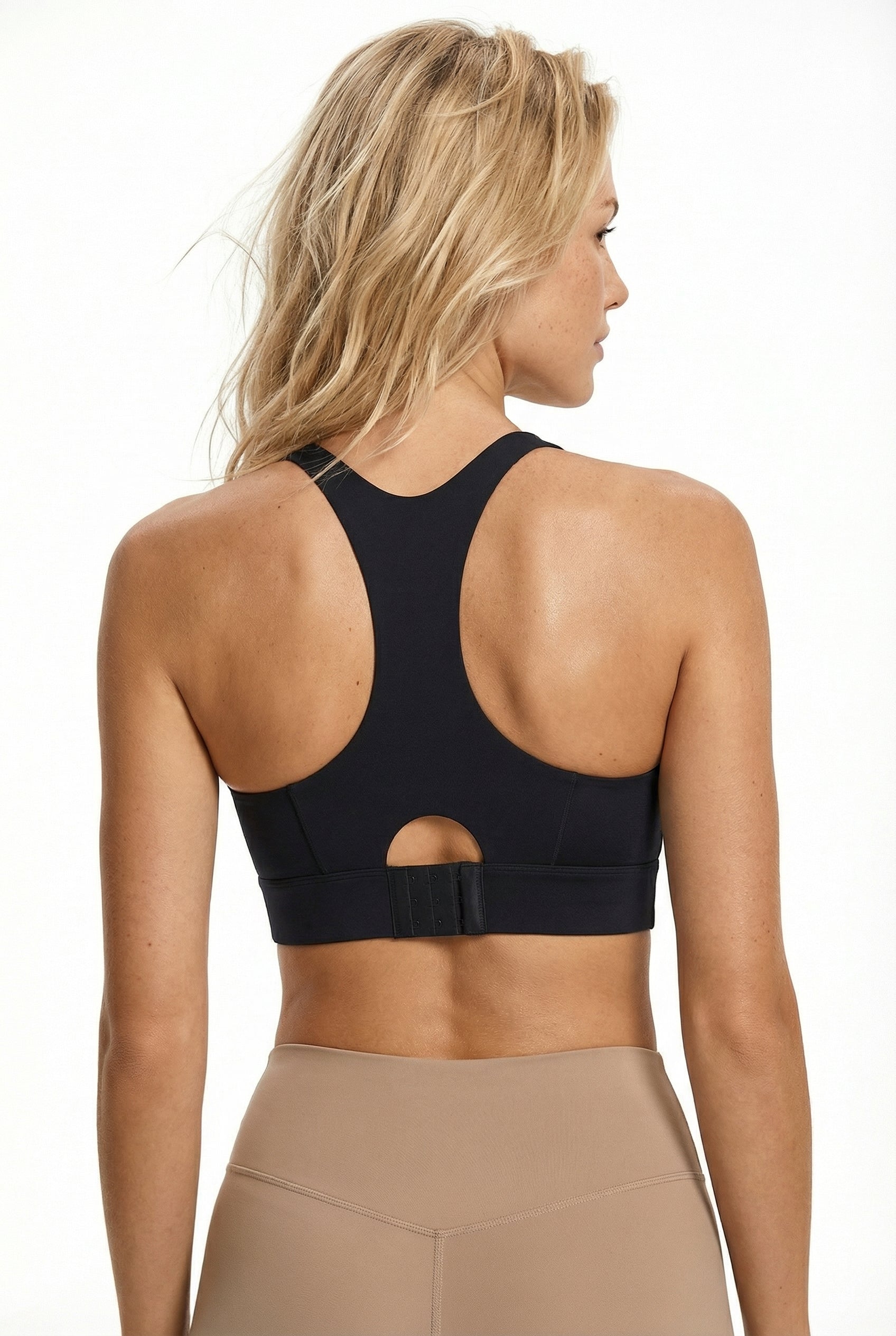 Flexfit Sports Bh Black Small   Black