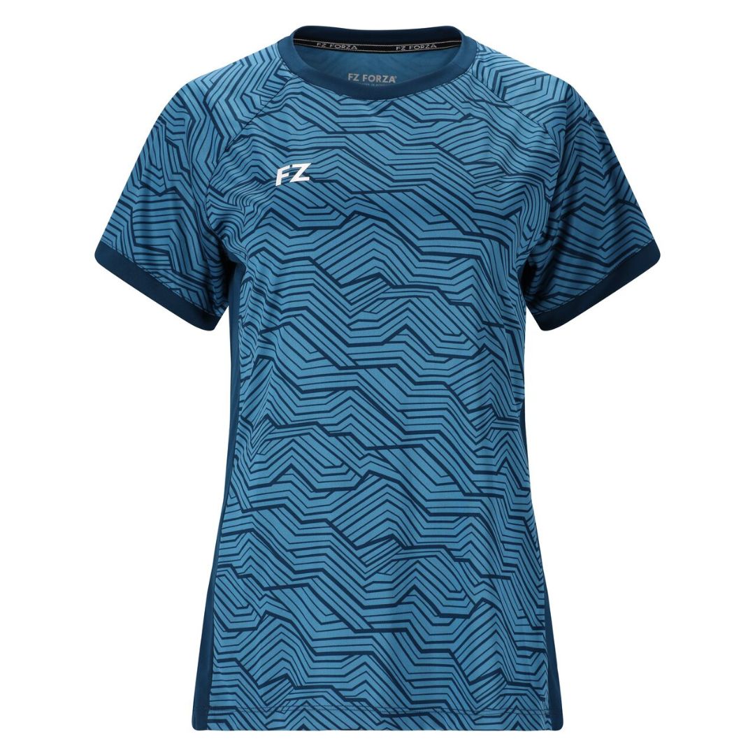 Forza CL2503 Badminton T-shirt til Dame – Blå Elegance