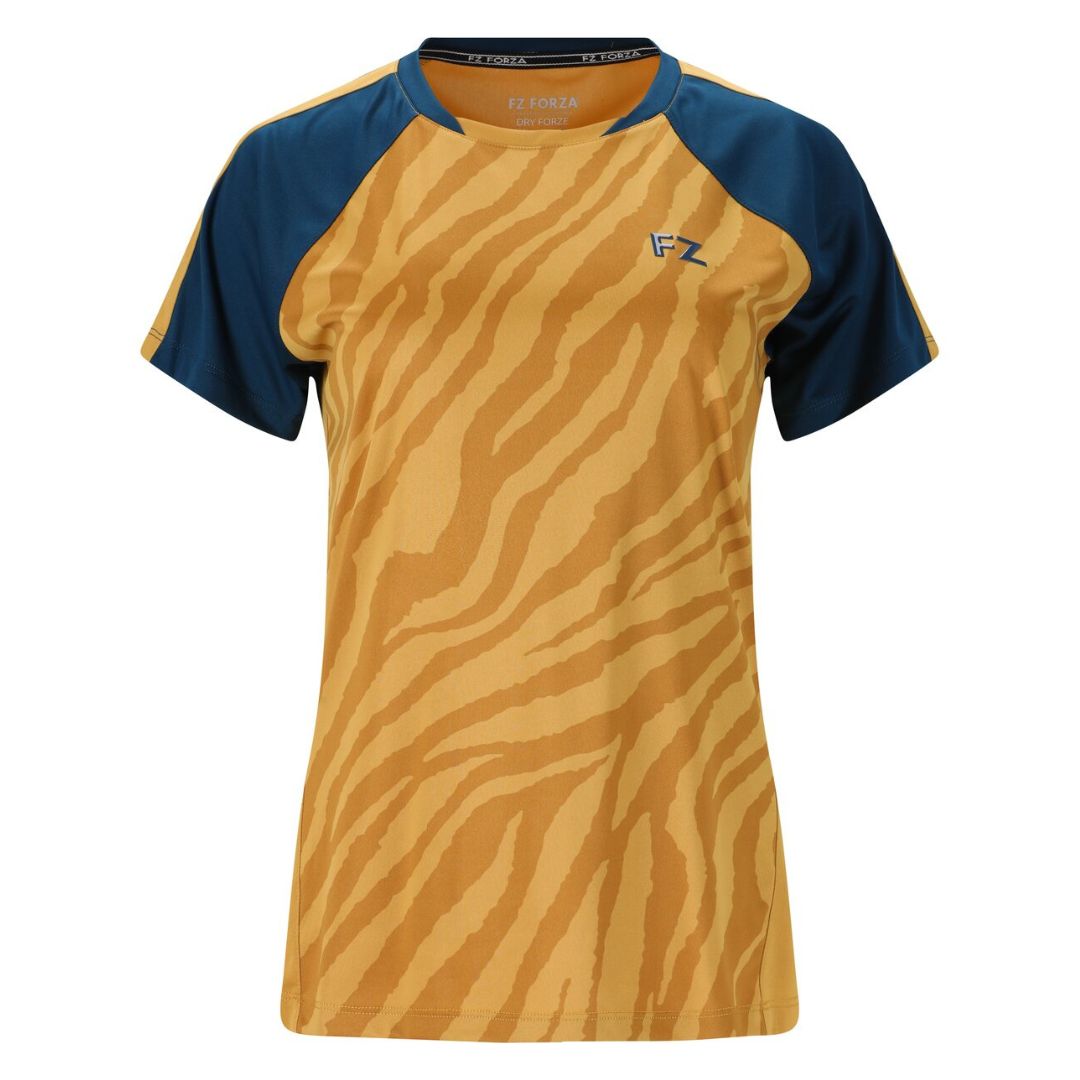 Forza PR2505 Dame T-shirt i Sennepsguld - Badminton Must-have