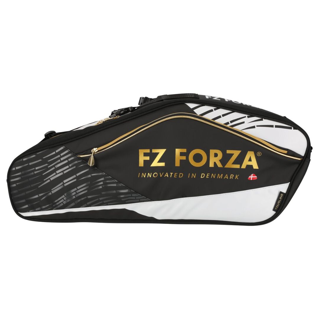 Forza Tour Line 15 Badmintontaske - Sort/Hvid Udsalg!