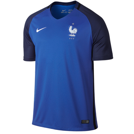 Frankrigs Hjemme Jersey 2016 - Fantastisk tilbud!