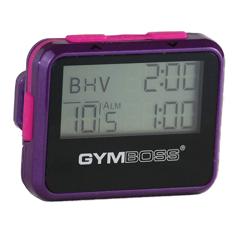 Gymboss Interval Timer - Lilla til Effektiv Træning