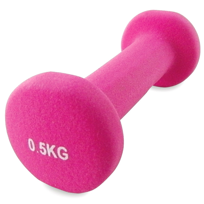 Aerobic Håndvægt 0,5 kg i Pink - Perfekt til Træning!
