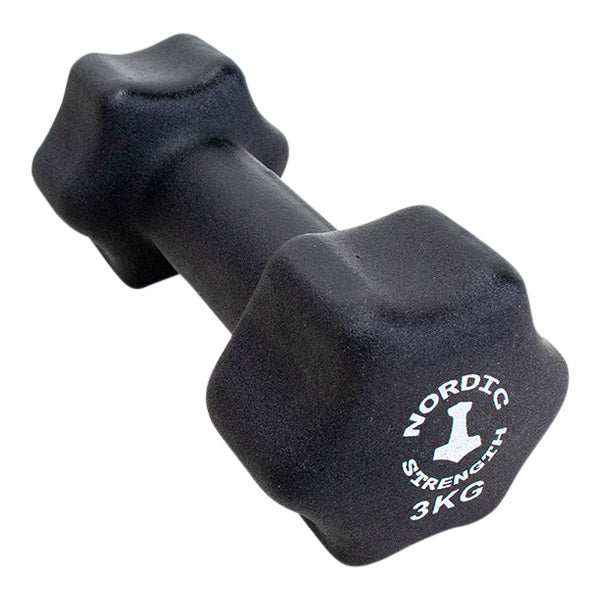 Håndvægt 3 kg Black Edition – Nordic Strength på udsalg!