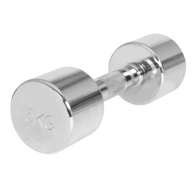 Håndvægt 5 kg Chrome - Styrketræning på tilbud!