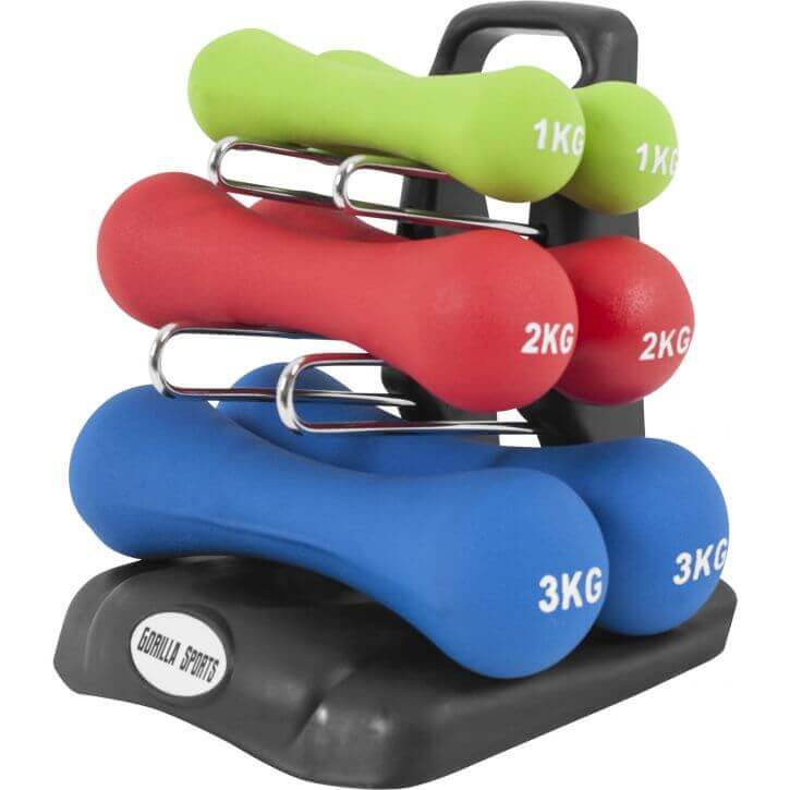 Ergonomisk Håndvægtsæt med Stander – Fantastisk Tilbud!