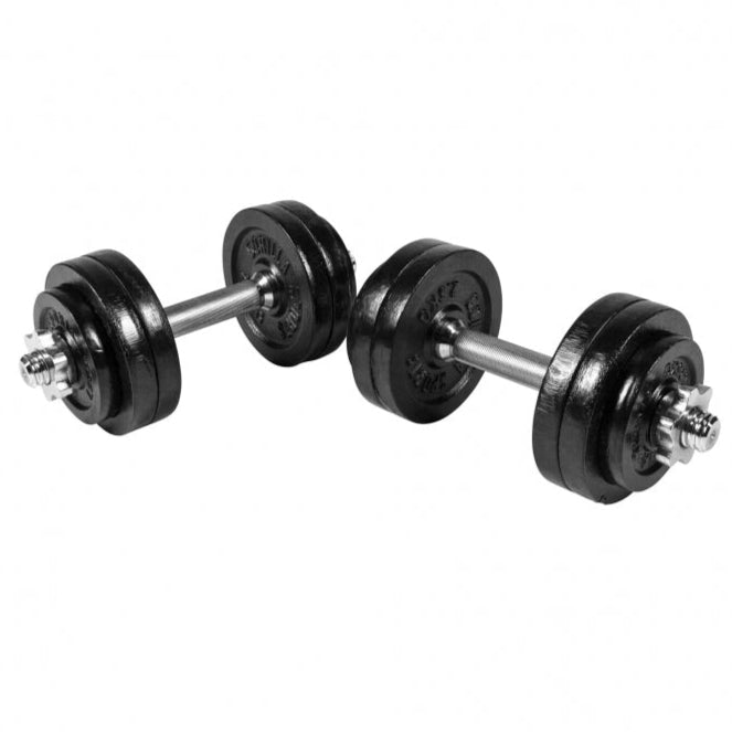Justerbart Håndvægtsæt 15 Kg i Jern - Fantastisk Tilbud!
