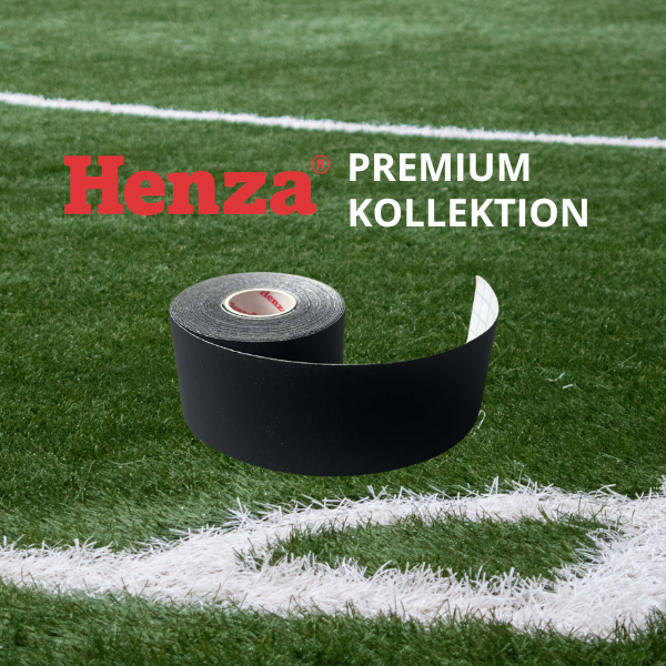 Henza  Dynamic Kinesiologi Tape Sort  5m   5cm