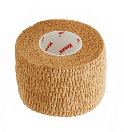 Henza  Elastisk Crossfittape Beige 5cm     9m