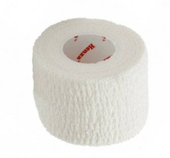 Henza Elastisk Crossfittape - Hvid 5 cm x 9 m