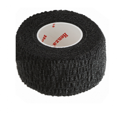 Henza Elastisk Crossfittape - Sort - 5cm x 9m tilbud