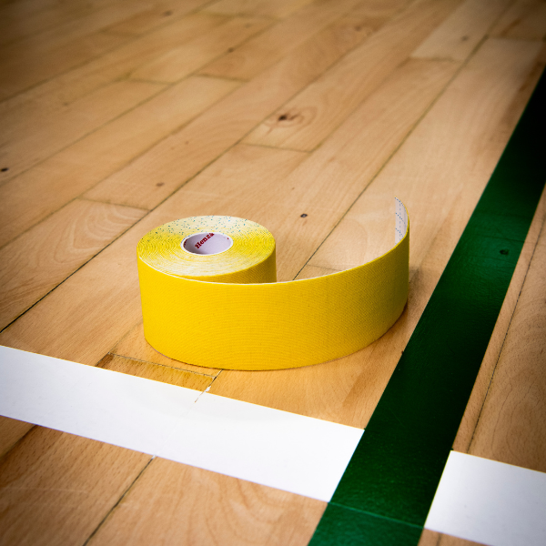 Henza Kinesiologi Tape Gul 5m - Optimal Støtte til Muskler