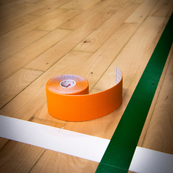Henza Kinesiologi Tape Orange 5m – Optimal Støtte til Træning