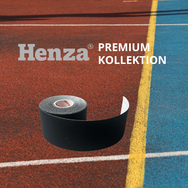 Henza  Premium Kinesiologi Tape Sort 5m   5cm
