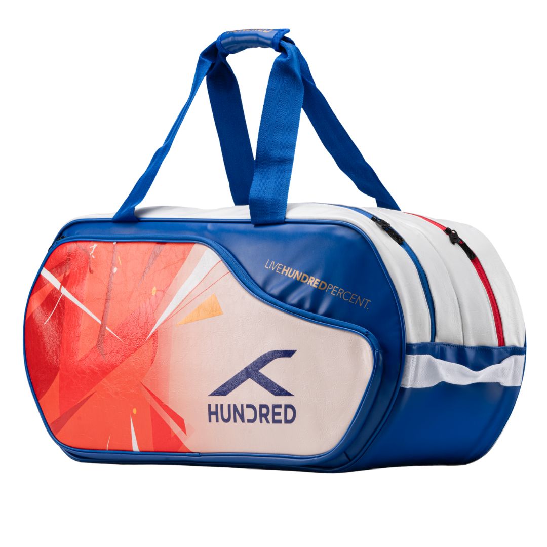 Hundred Trailblazer Badmintontaske - Hvid & Stilfuld!