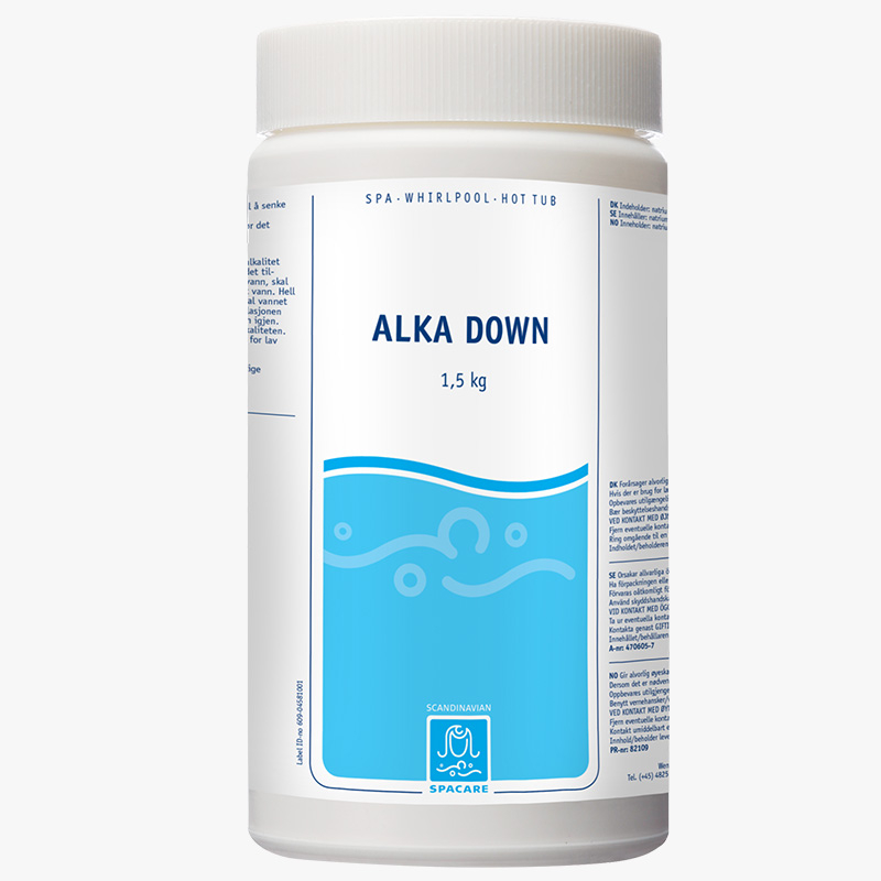 Isbad Alkalinitet Down – Effektiv reduktion til svømmevand