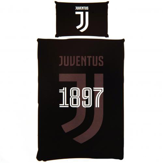 Juventus FC Enkelt Dynebetræk Sæt - Officiel Merchandise