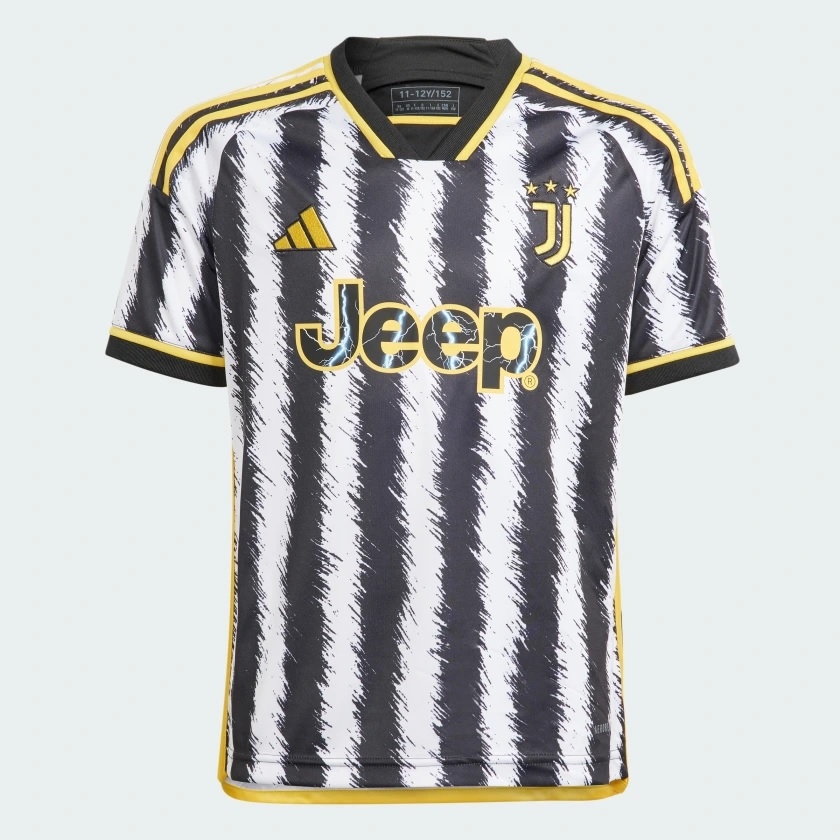 Juventus Hjemmeshirt 2023/24 til Unge - Officiel Adidas Jersey