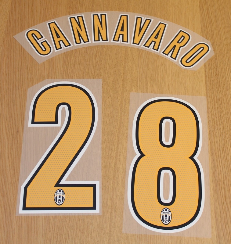 Juventus Hjemmetryk 2004/06 - Cannavaro 28 - Voksen