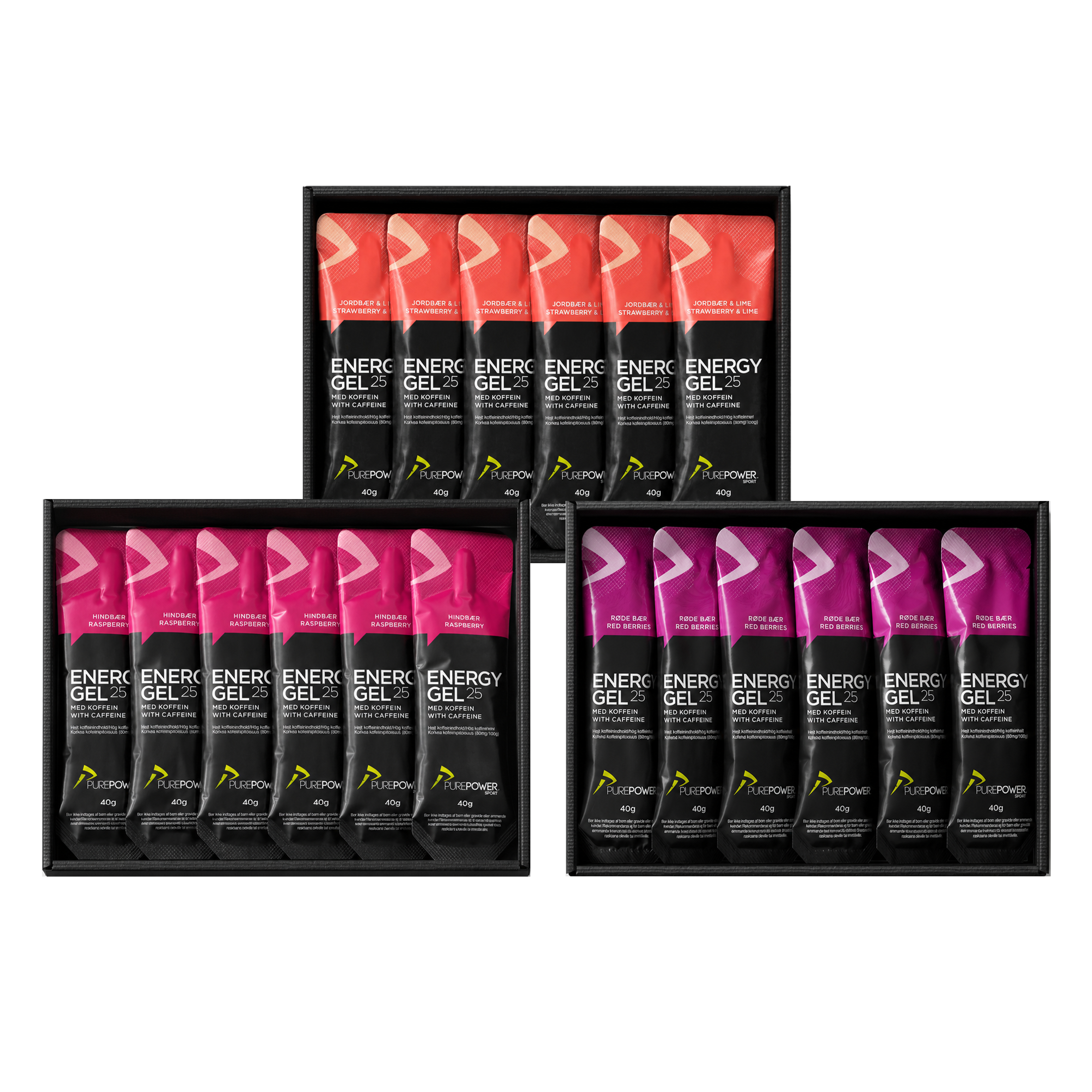 Koffein Gel Pack   36 Stk