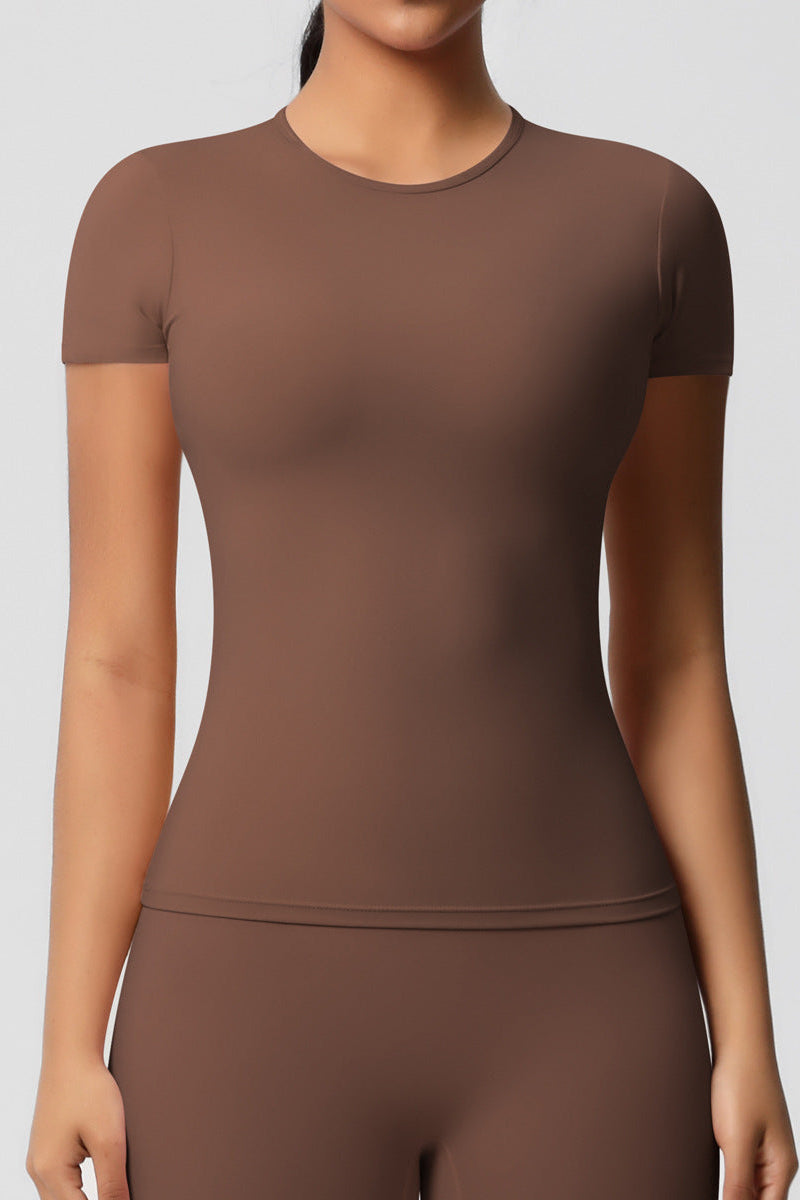 Lea  -shirt Brown Small   Brown